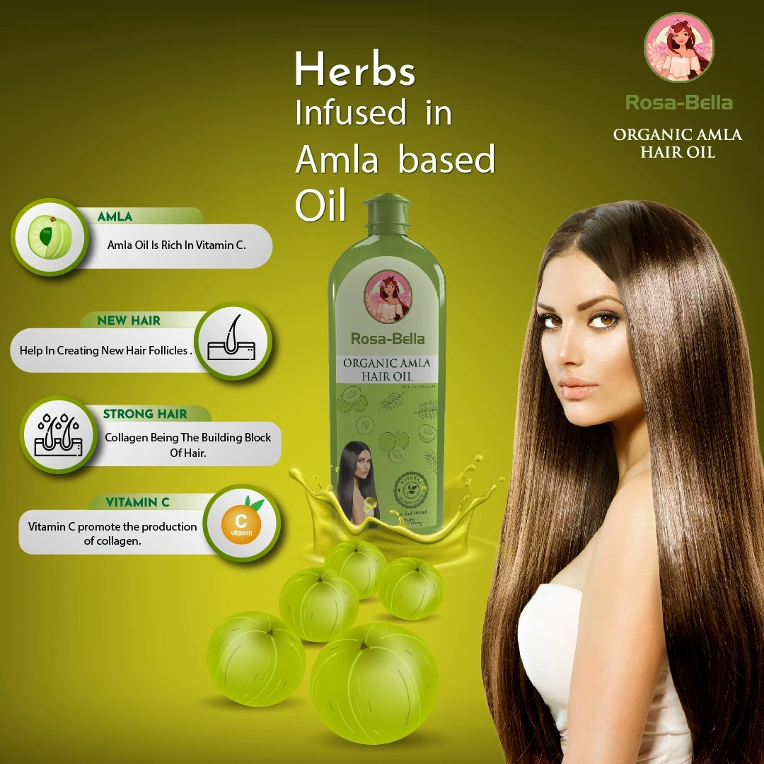 RBV B2B Rosabella Amla Hair oil (200ml)-24 Pcs.